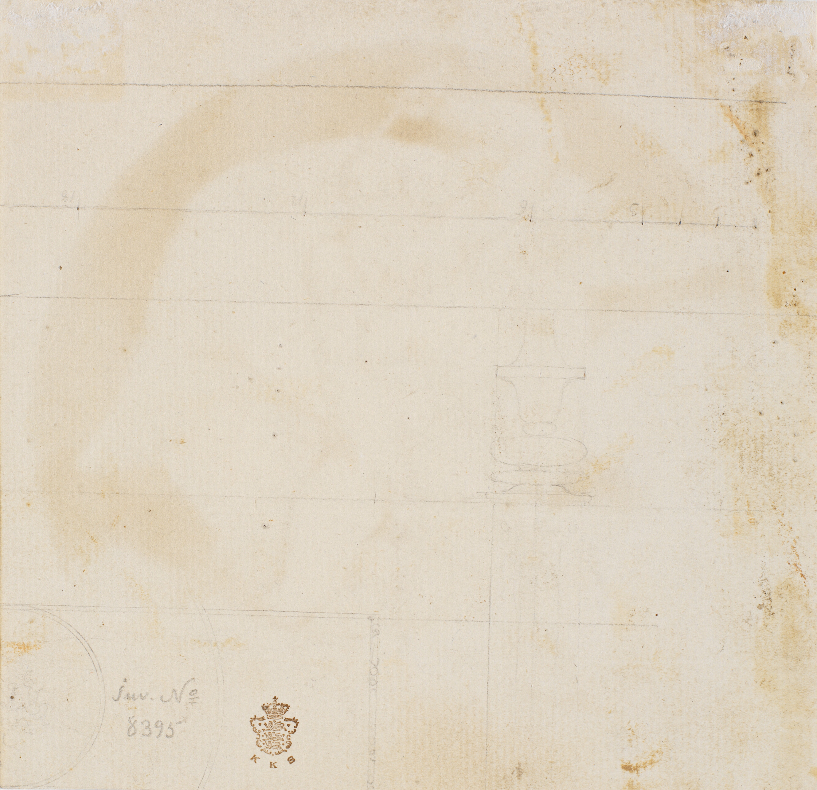 Linierids til et møbel